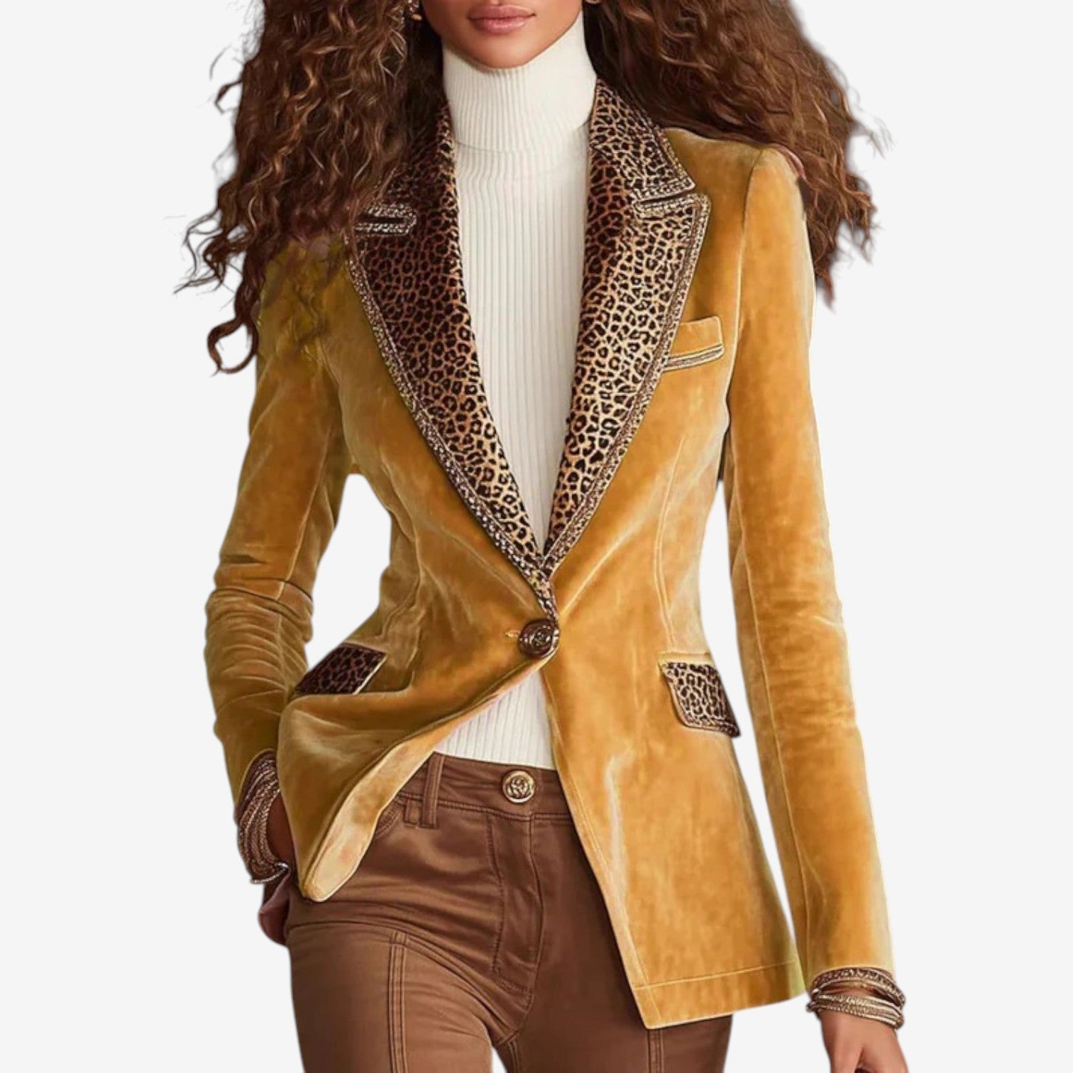 Dorothée™ Fløyel blazer