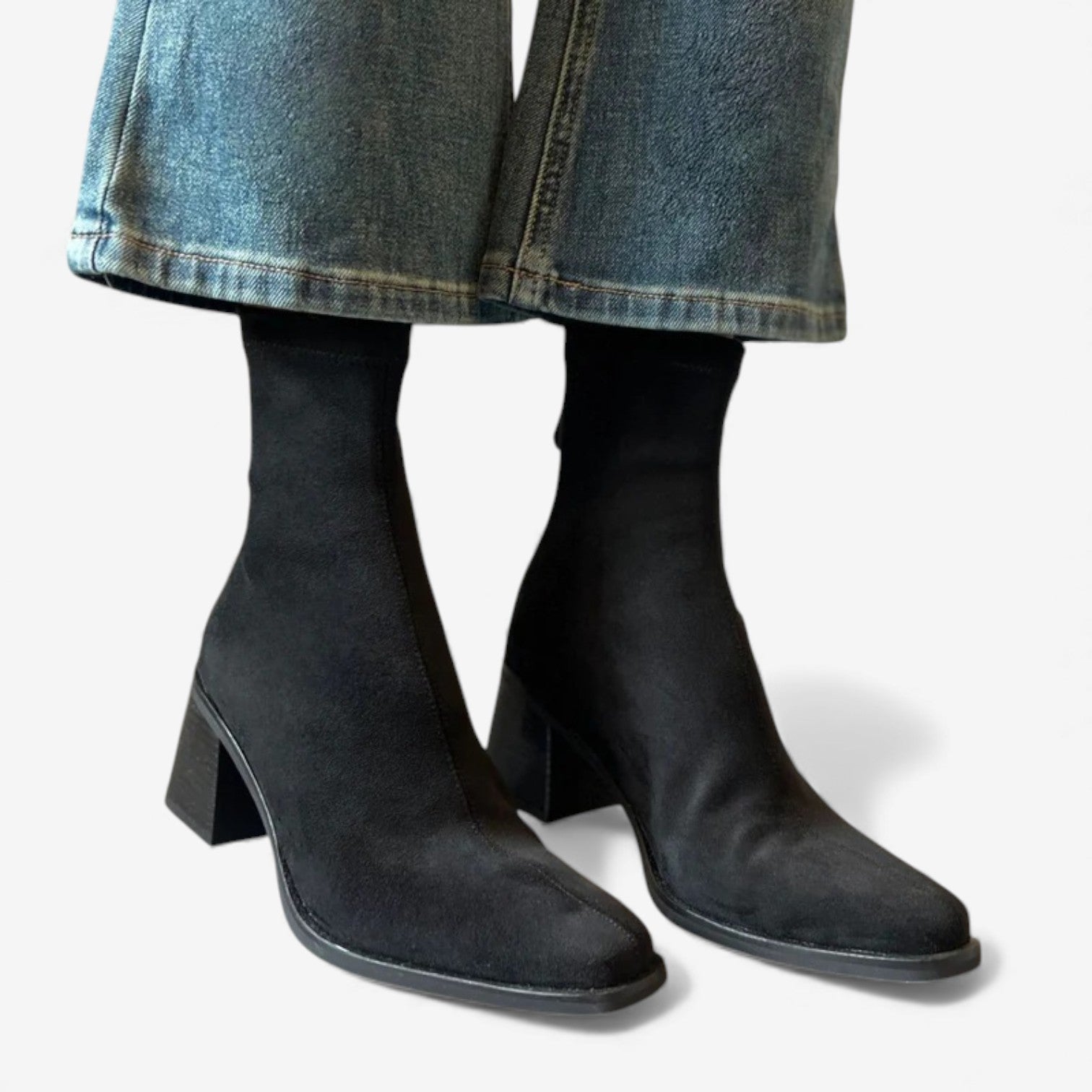 Fonseca™ Semsket ankle støvler
