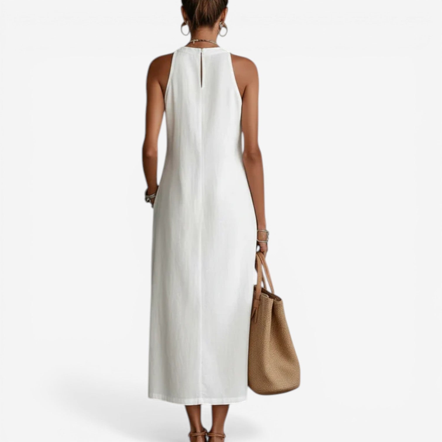 Althea™ Minimalistisk midikjole