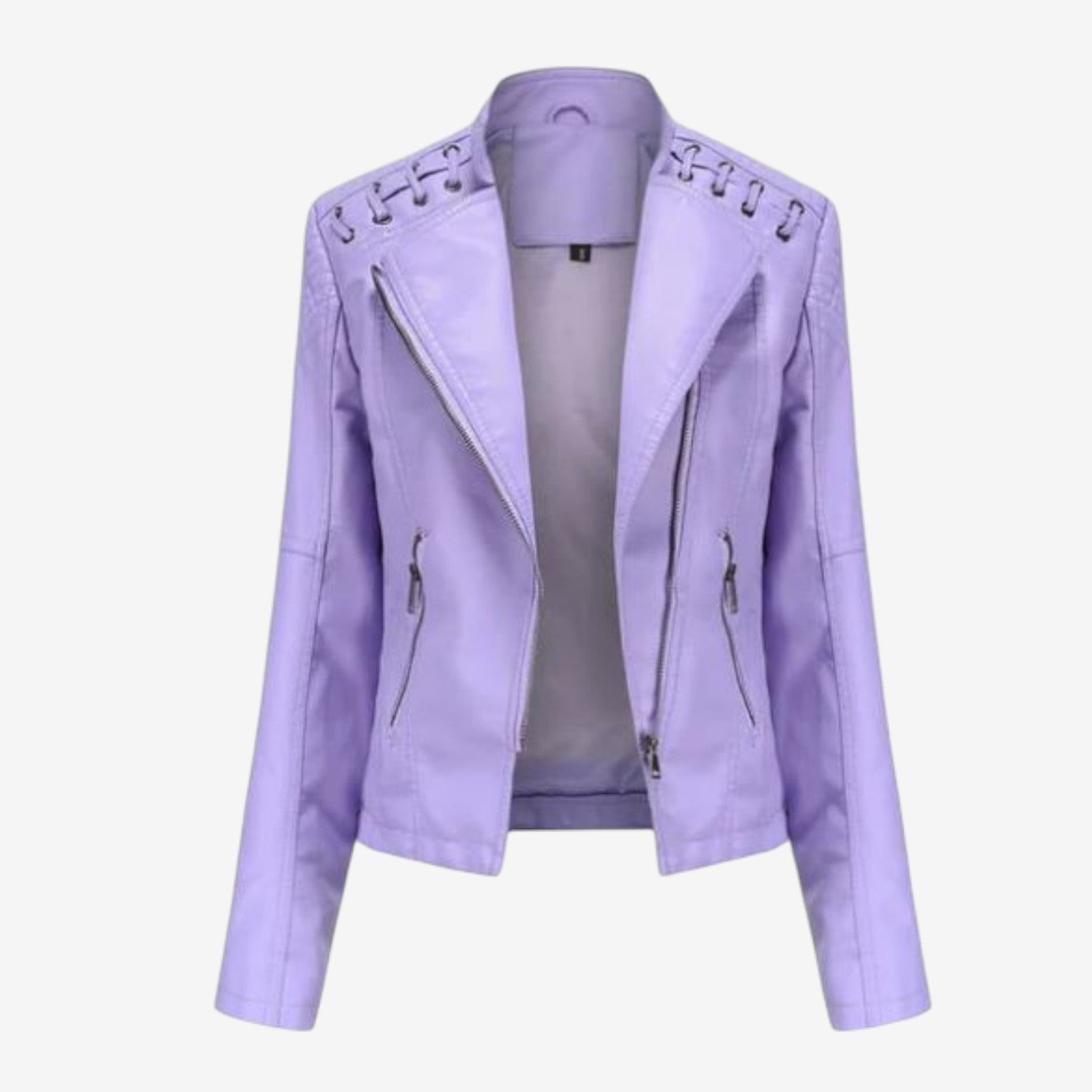 Fleur™ Kort biker jakke