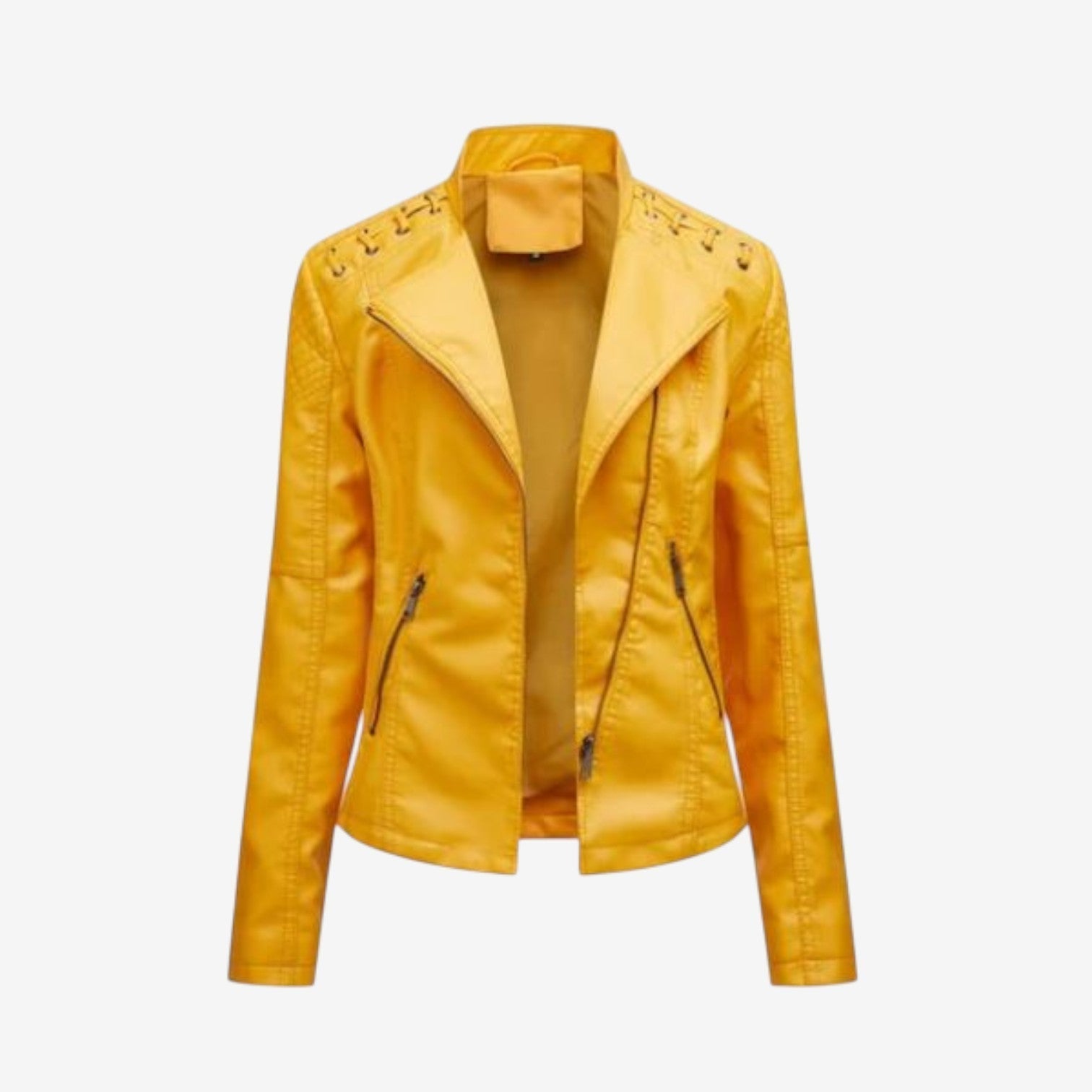 Fleur™ Kort biker jakke