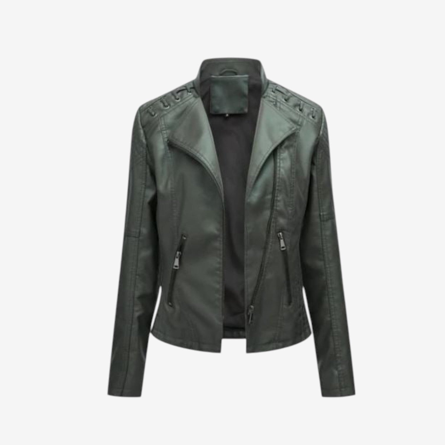Fleur™ Kort biker jakke