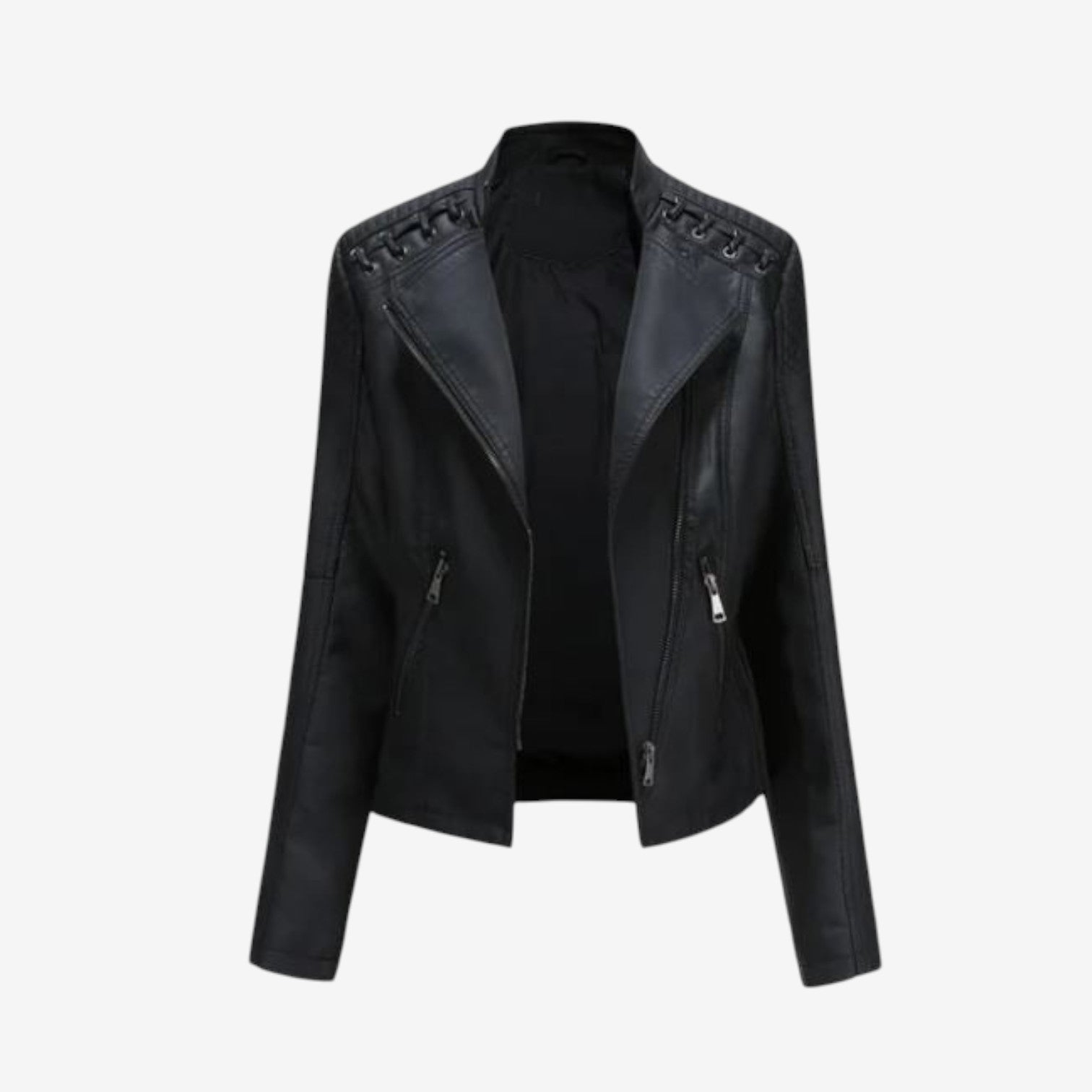 Fleur™ Kort biker jakke
