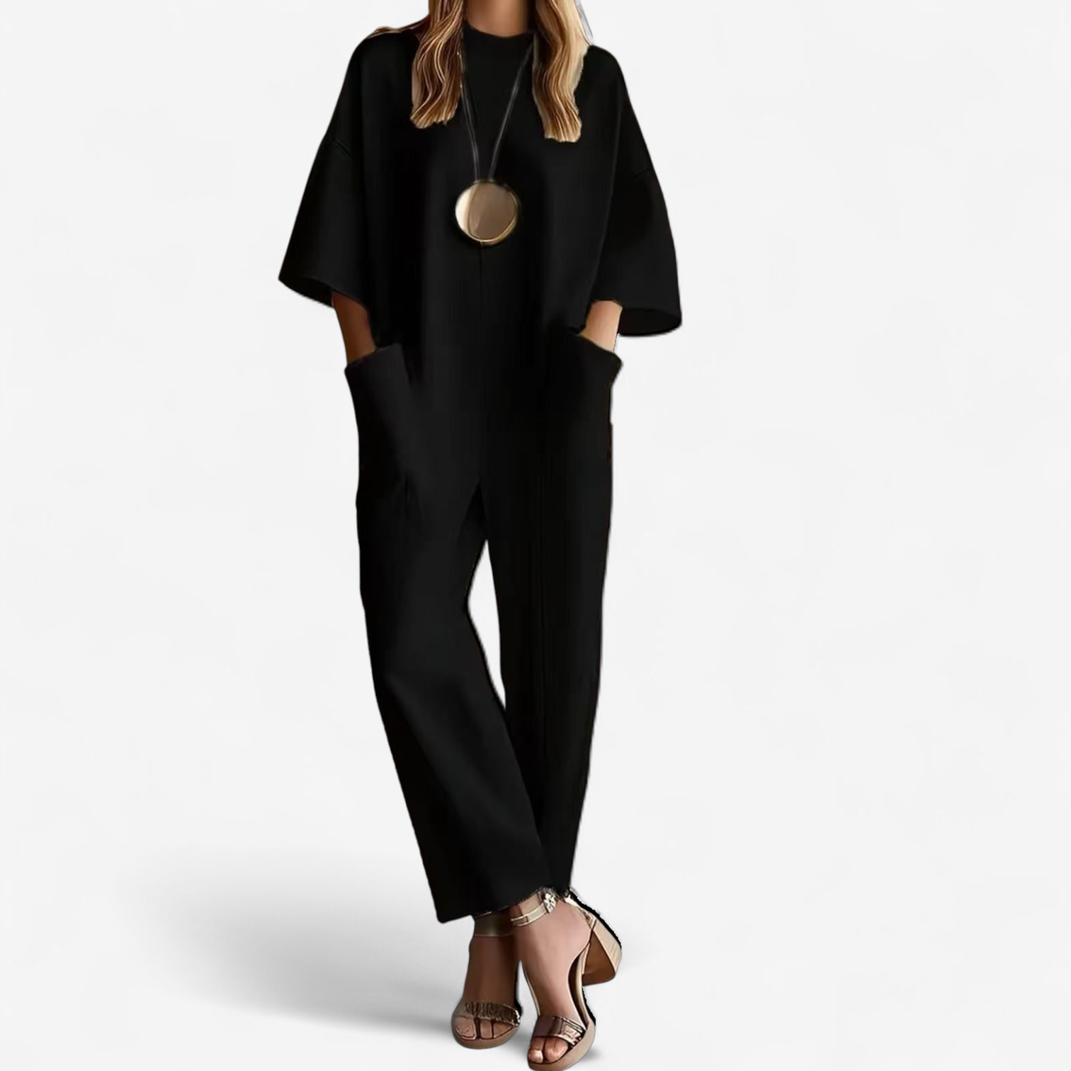 Diana™ Avslappet jumpsuit