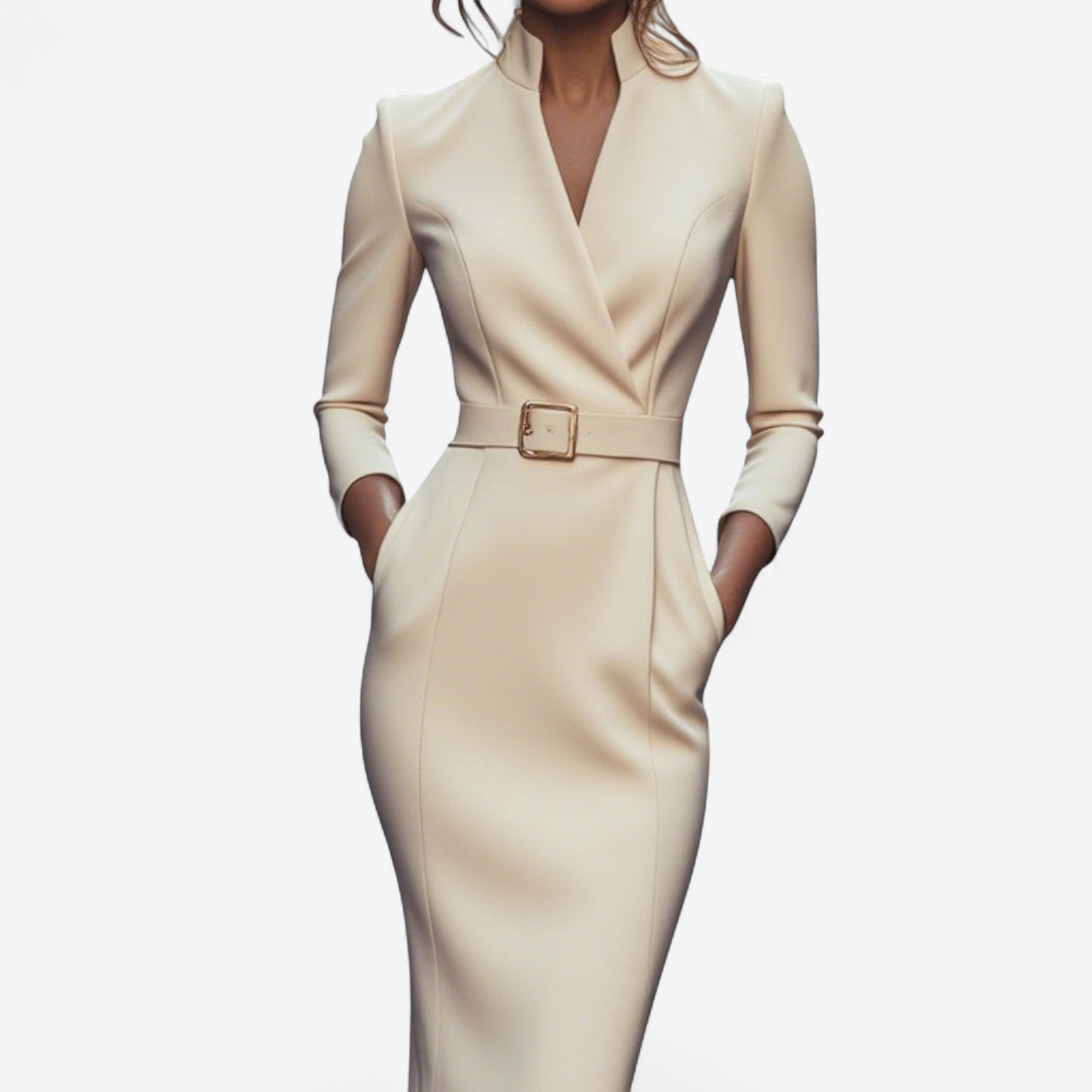 Madyx™ Elegant kjole med belte