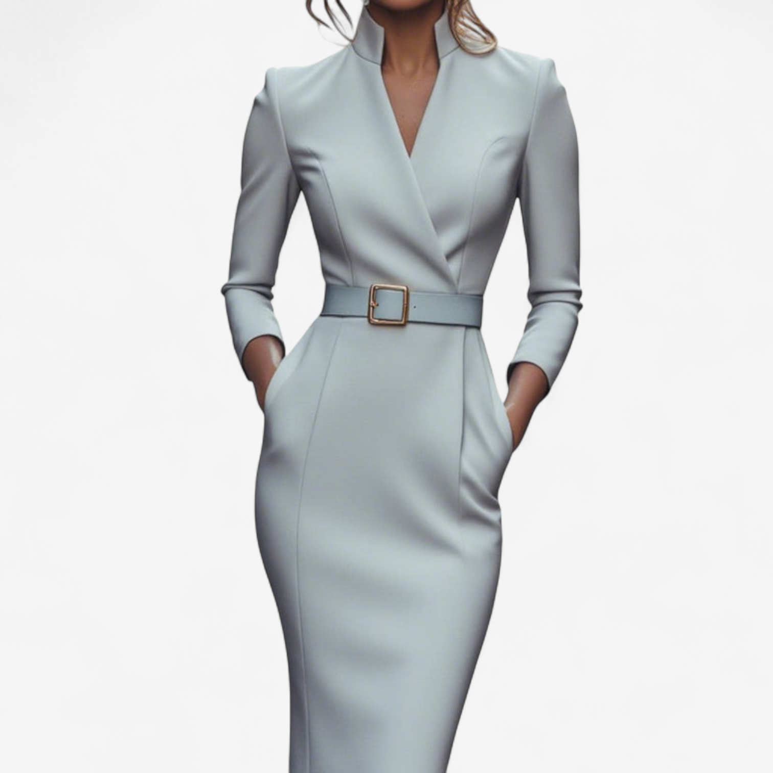 Madyx™ Elegant kjole med belte