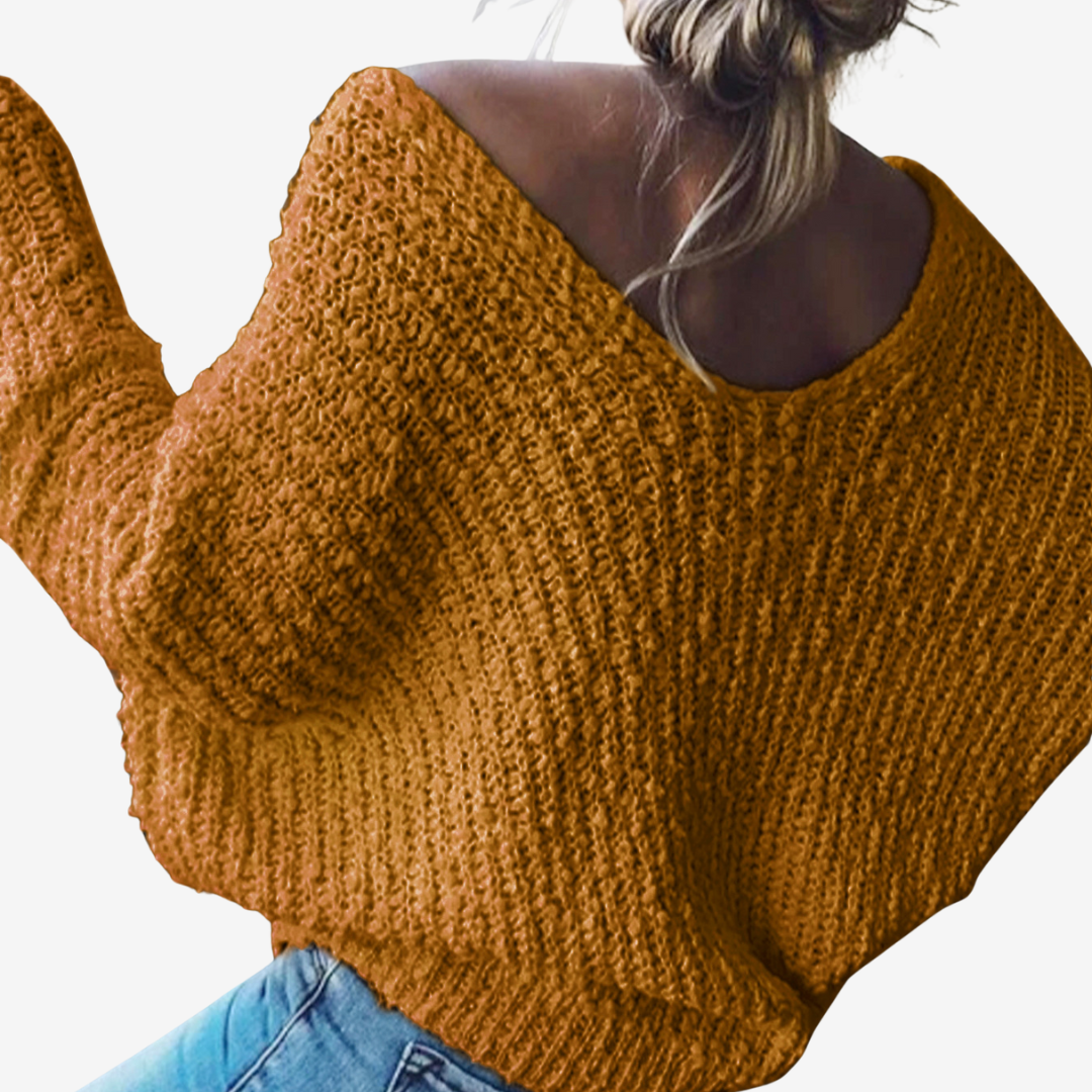 Carla™ Hullstrikkegenser