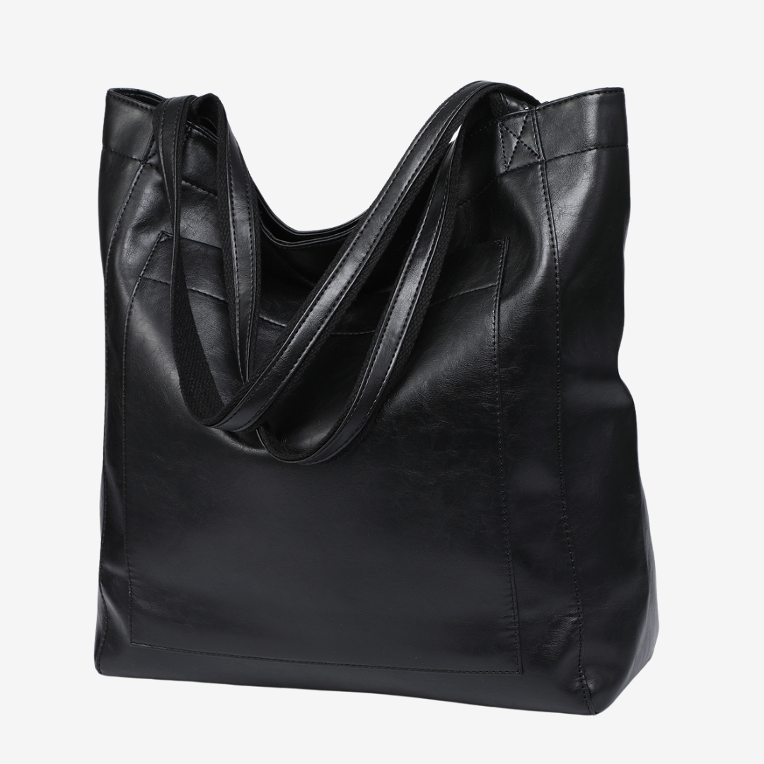 Evelyne™ Vintage skinn toteveske veske