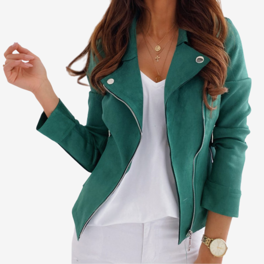 Adoria™ Elegant skinn jakke