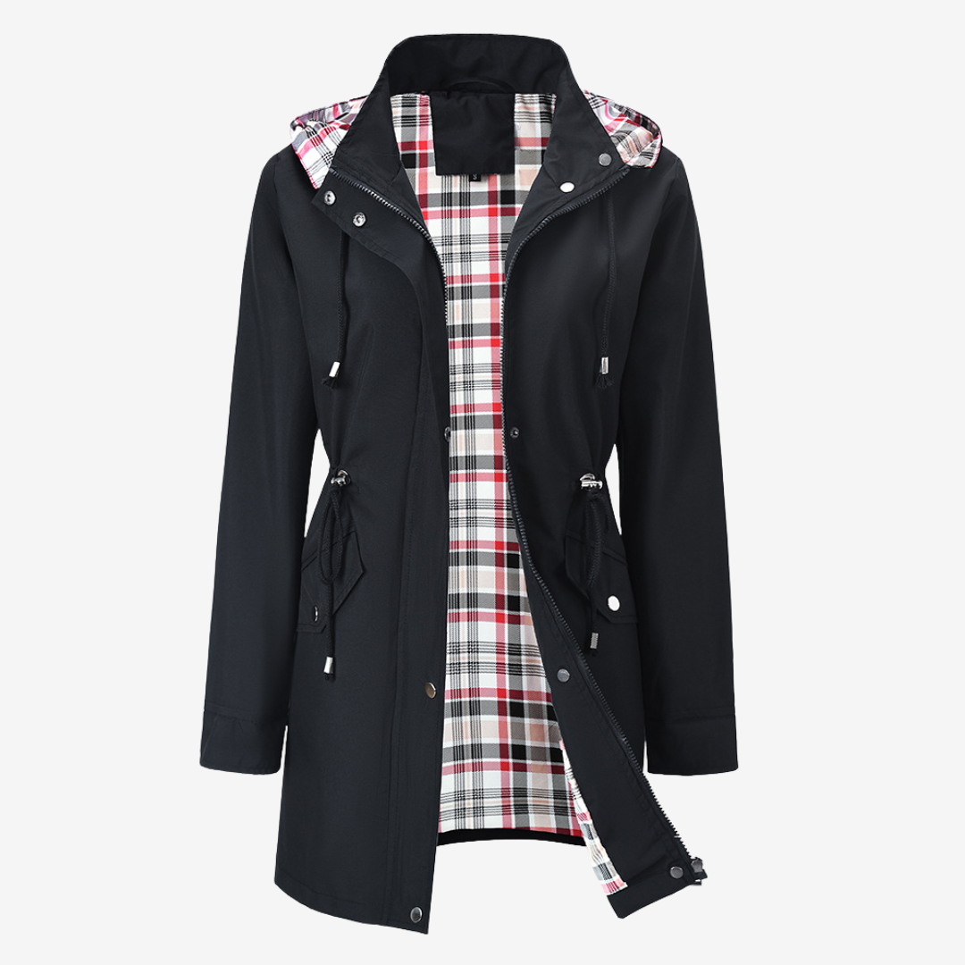 Adélise™ Elegant med hette jakke