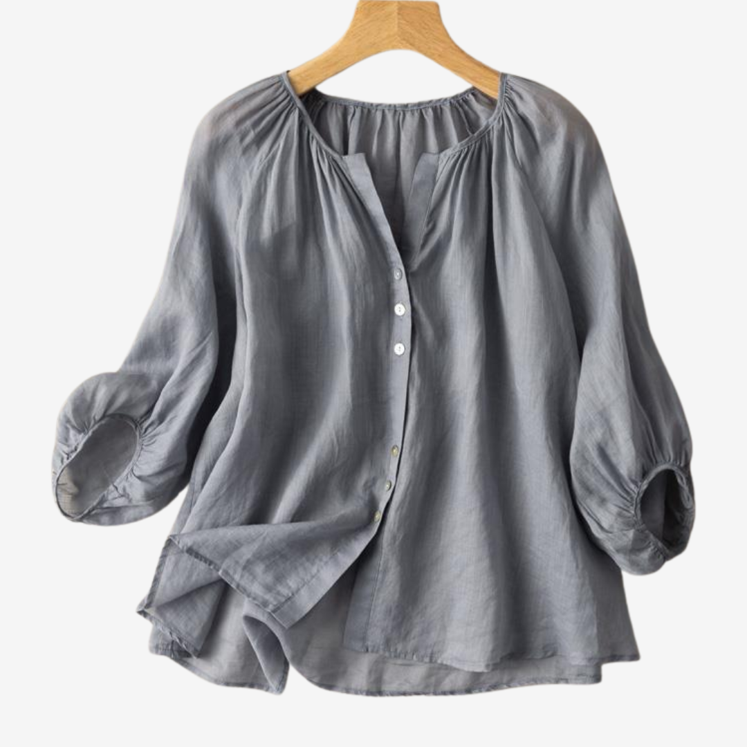 Célina™ Myk og chic bluse
