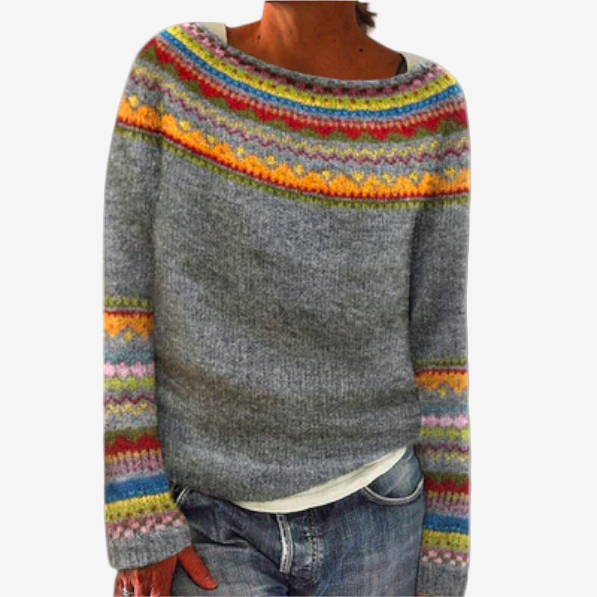 Suzane™ Nordisk strikkegenser