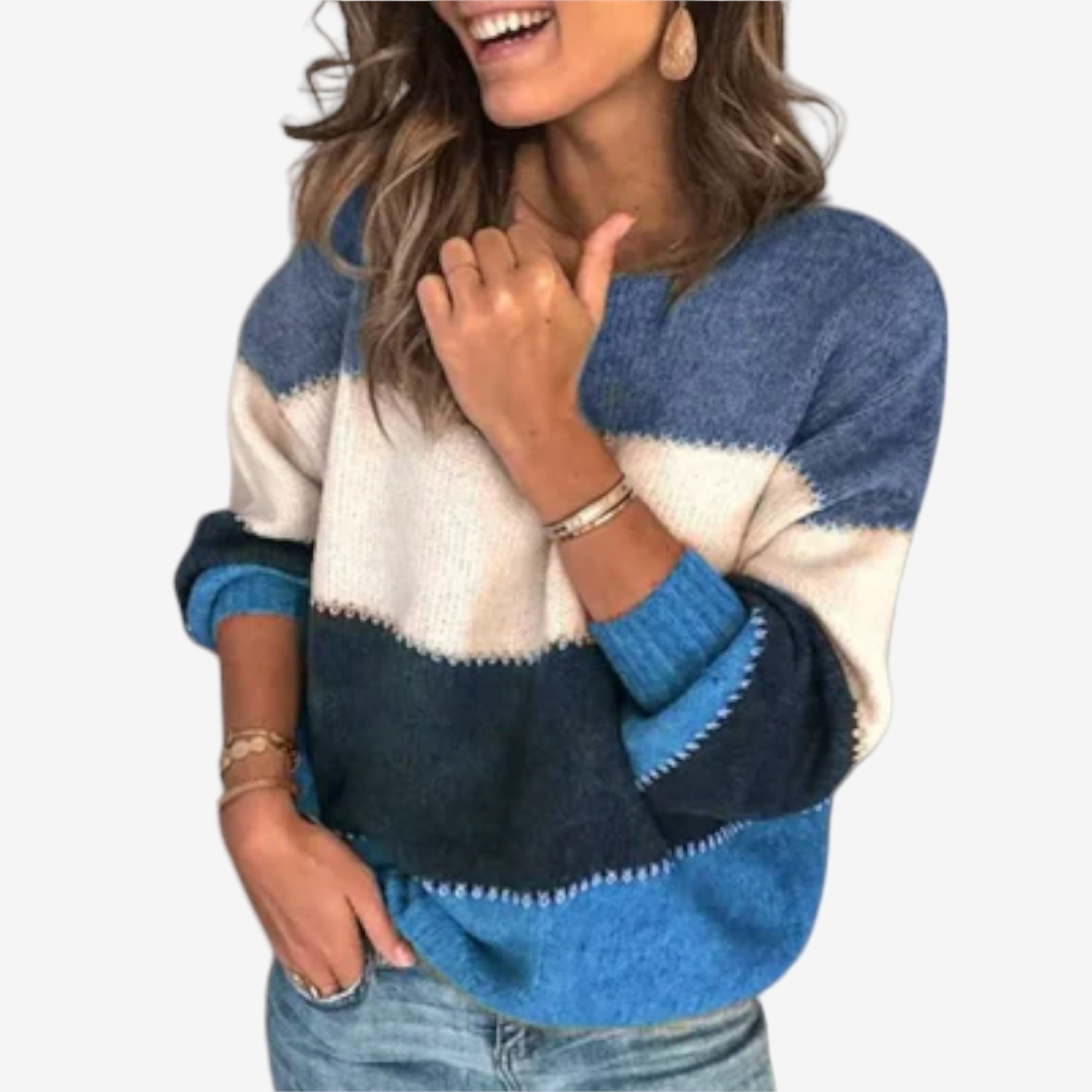 Elisa™ Fargerik myk genser