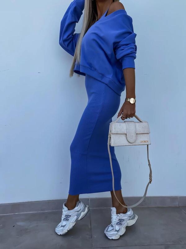 SOFY V-Neck Vest & Skirt Set™