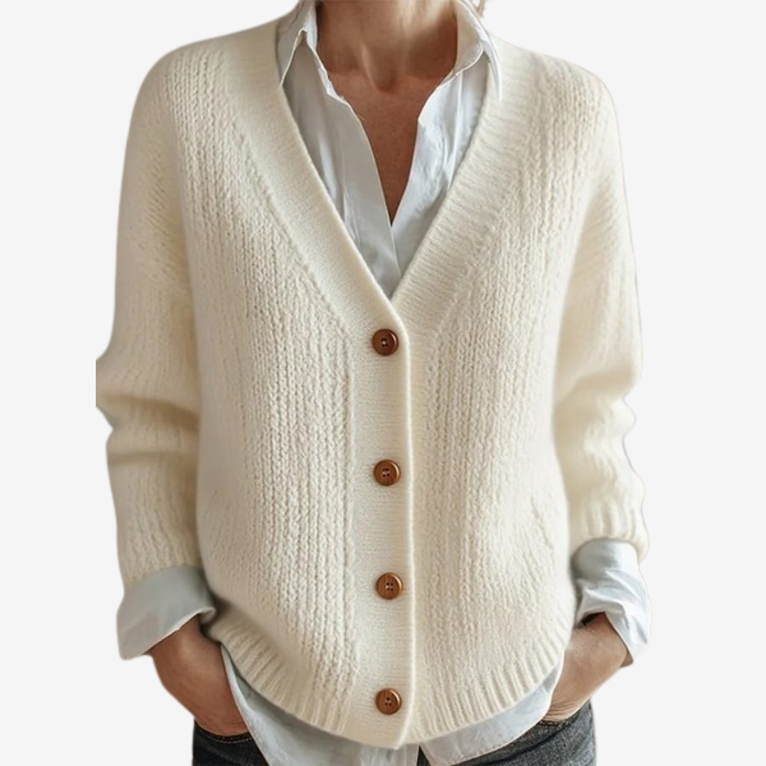 Merlin™ Myk knappefront cardigan