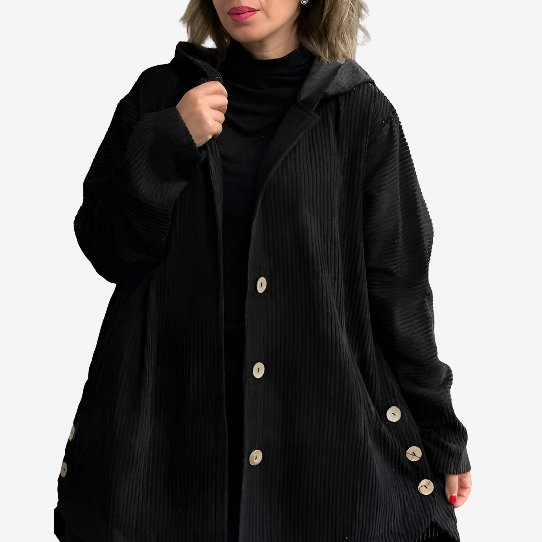 Georgette™ Strikket jakke med knapper