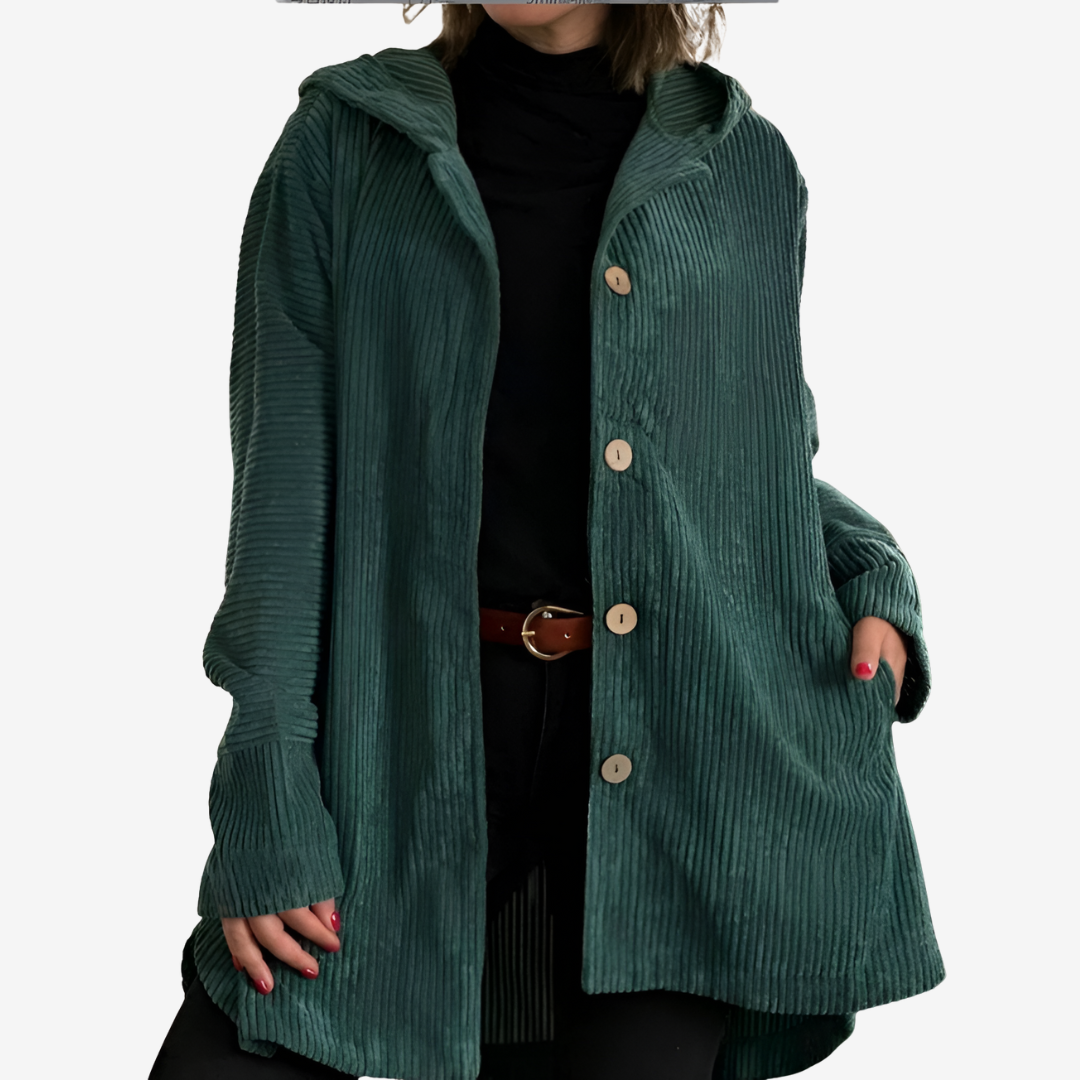 Georgette™ Strikket jakke med knapper