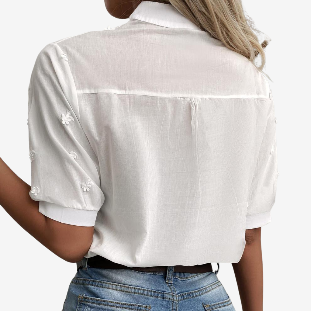 Laetitia™ Brodert bluse