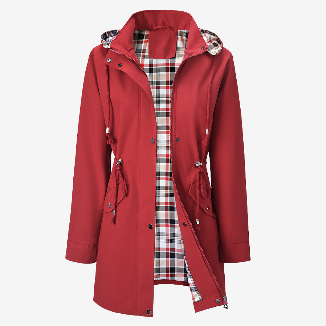 Adélise™ Elegant med hette jakke