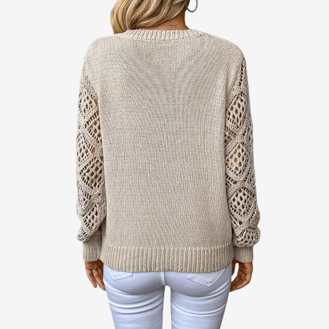 Françoise™ Strikk med hullstrikk