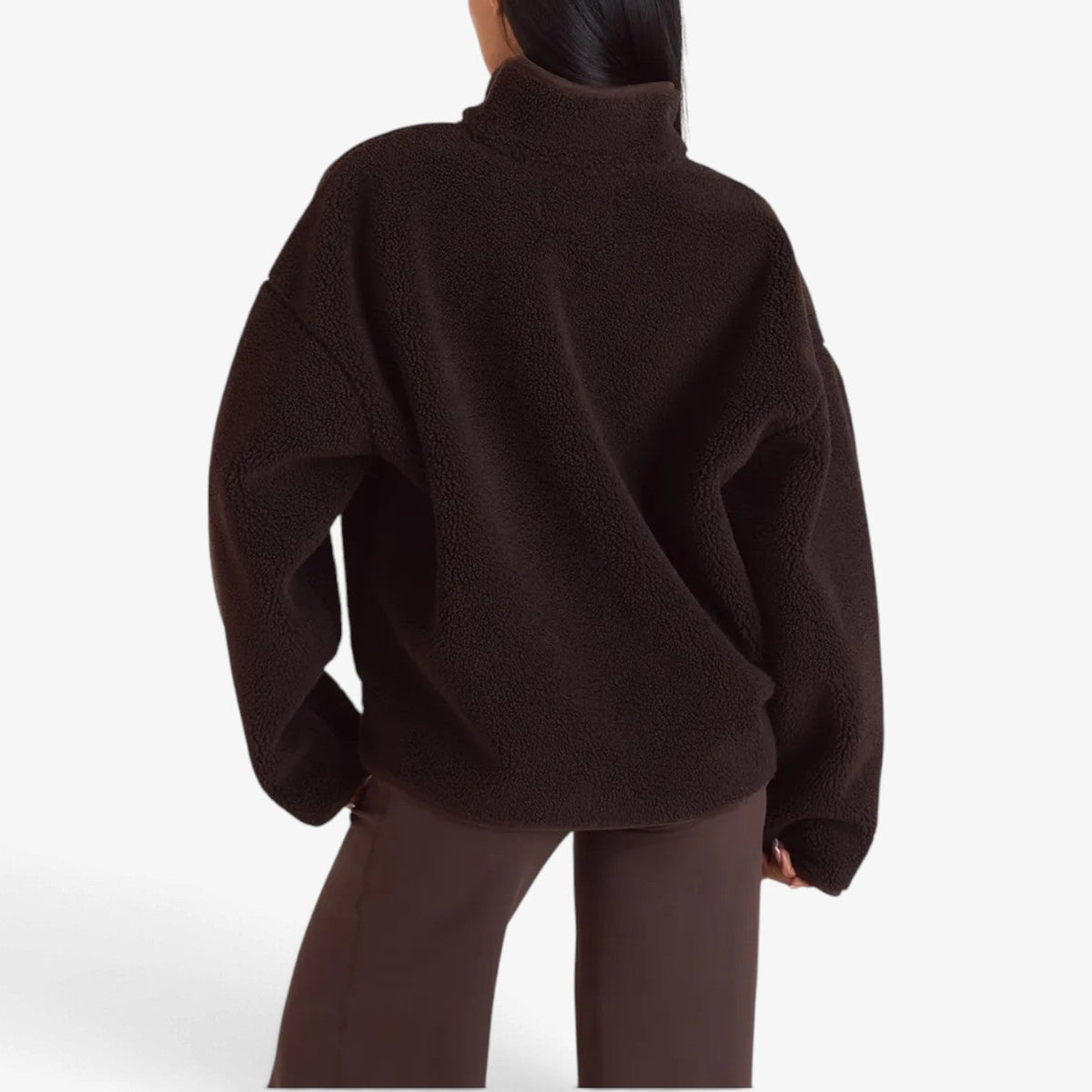 Leonore™ Plysj Fleece-jakke med glidelås