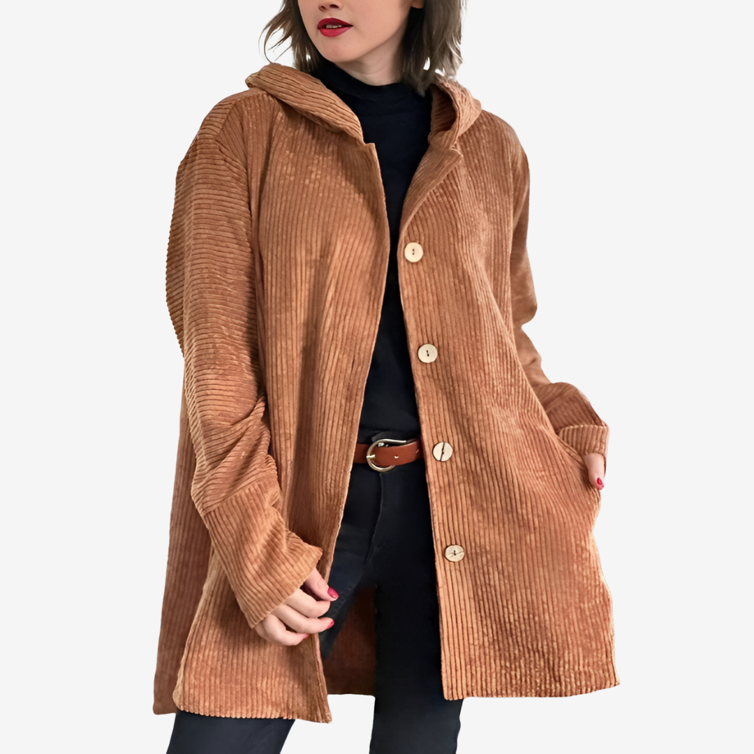Georgette™ Strikket jakke med knapper