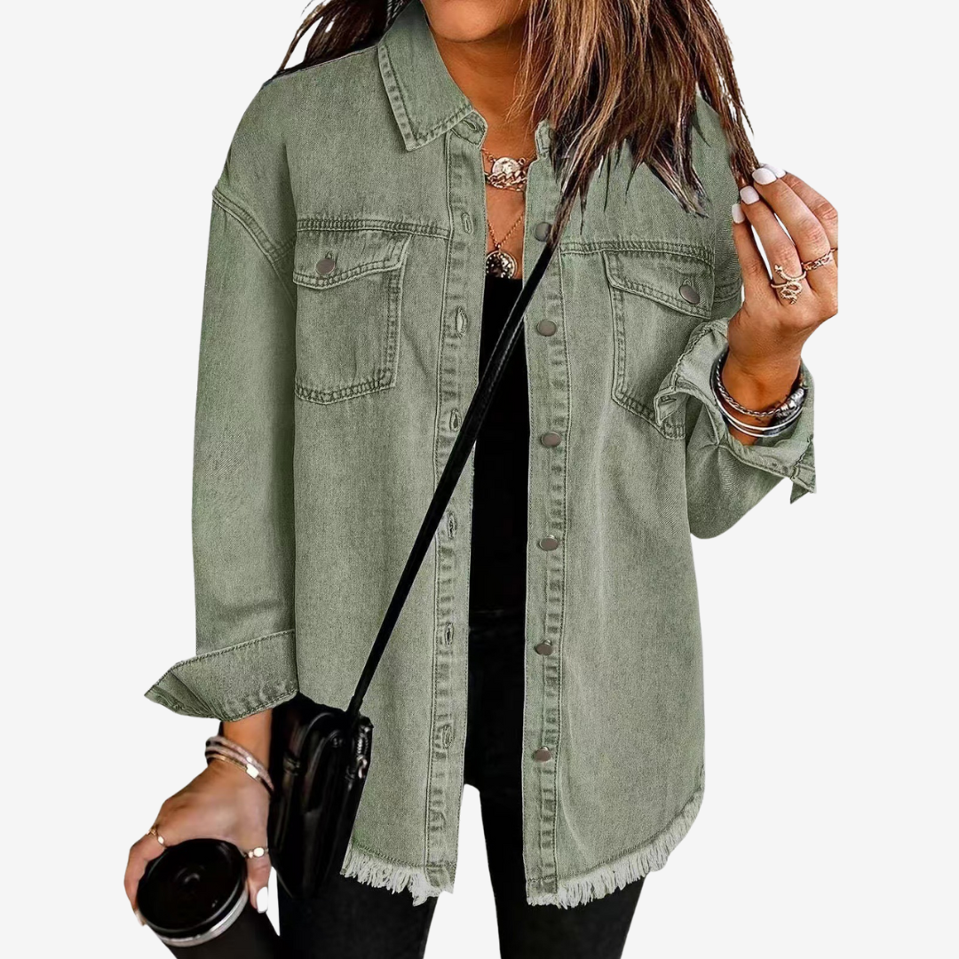 Lucille™ Oversized denim jakke
