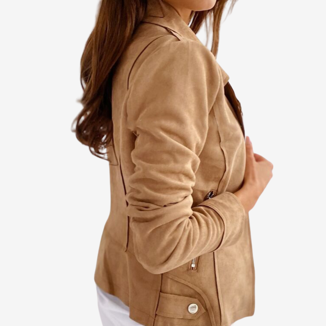 Adoria™ Elegant skinn jakke