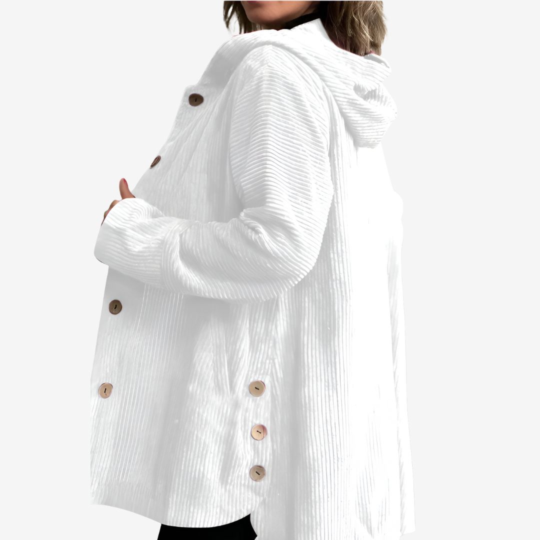 Georgette™ Strikket jakke med knapper