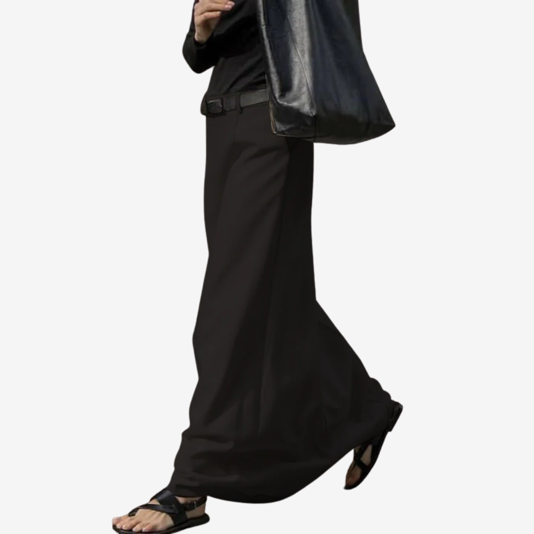 Irina™ Plissert maxi skjørt