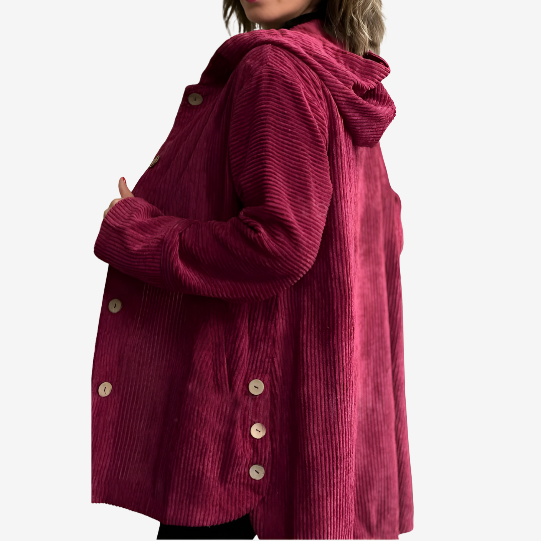 Georgette™ Strikket jakke med knapper