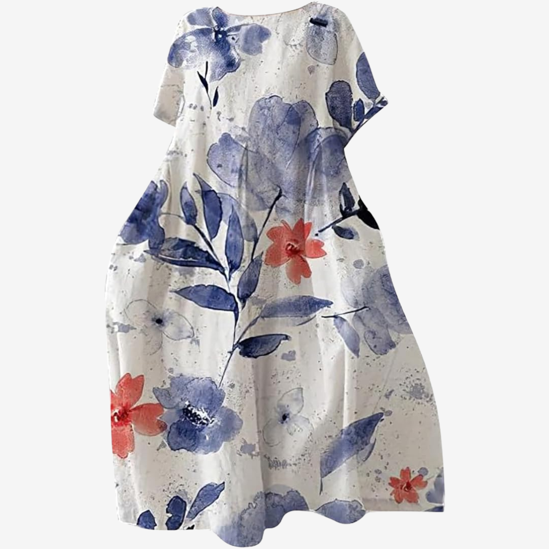 Liora™ Flytende blomstret kjole