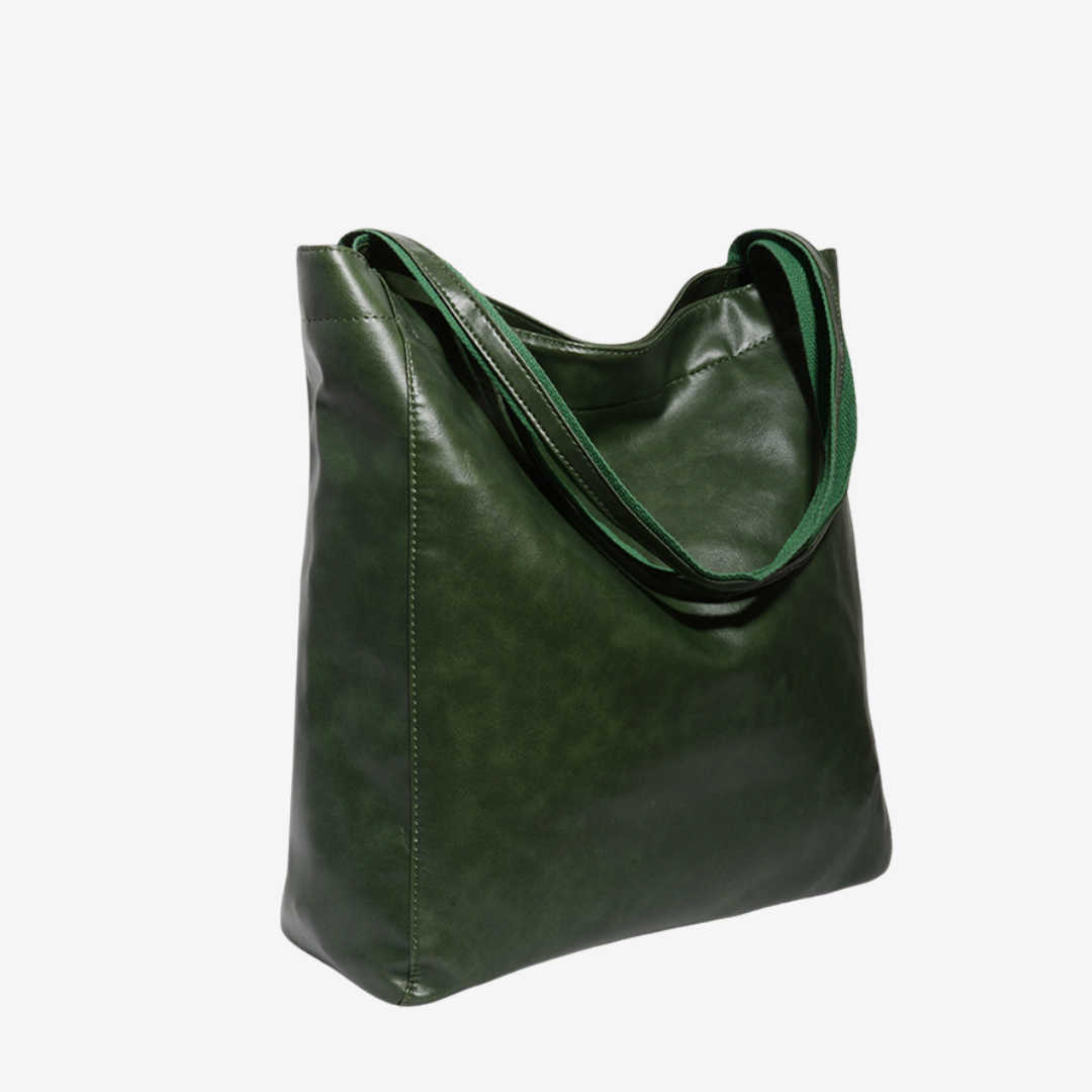 Evelyne™ Vintage skinn toteveske veske