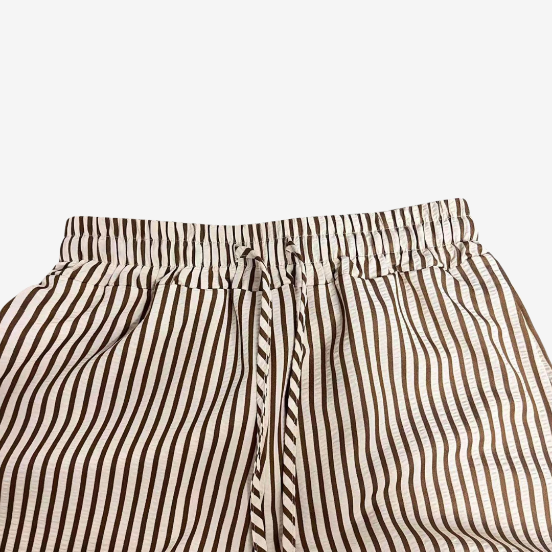 Zara™ Avslappede stripete bukser