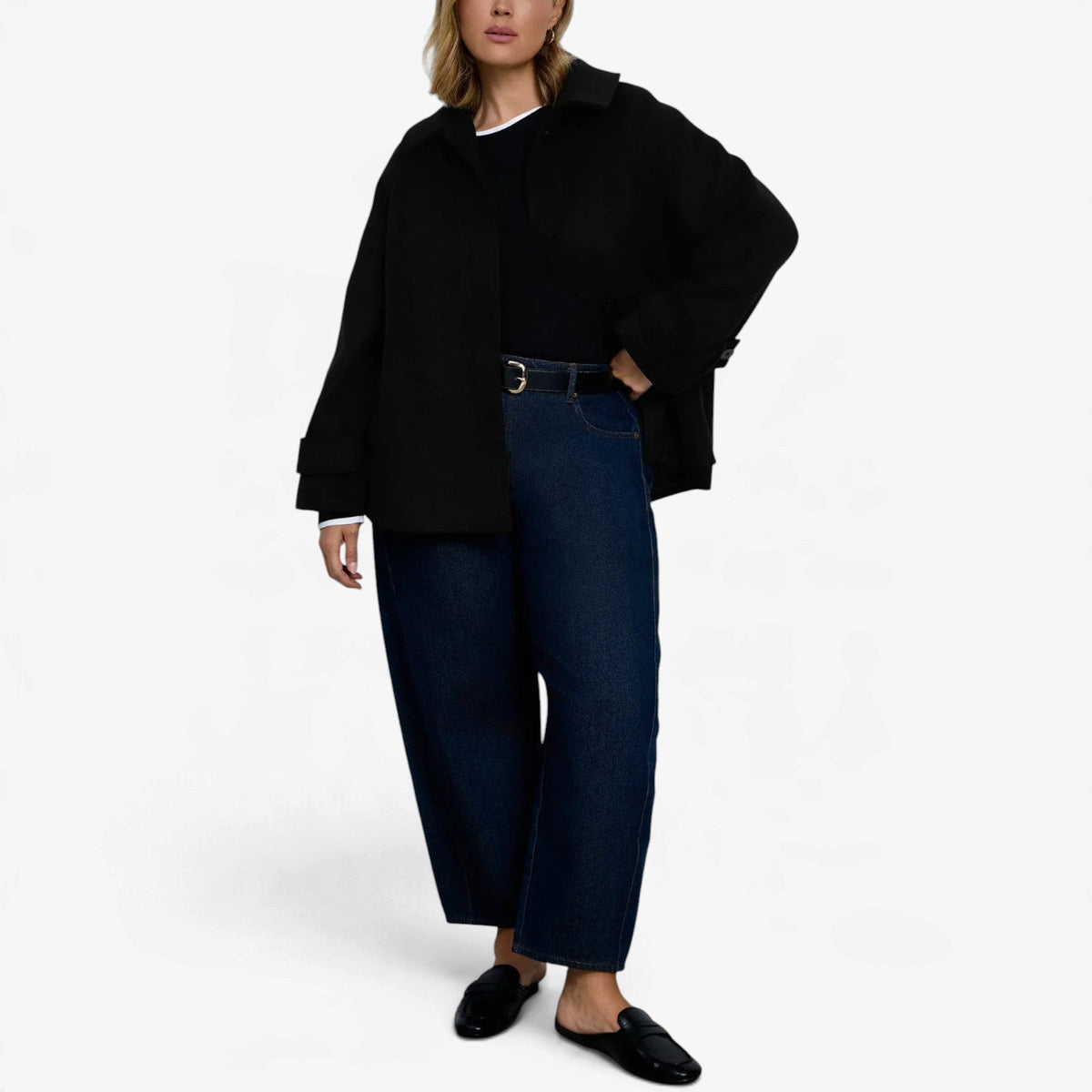 Aurelia™ Oversized ullblend kåpe