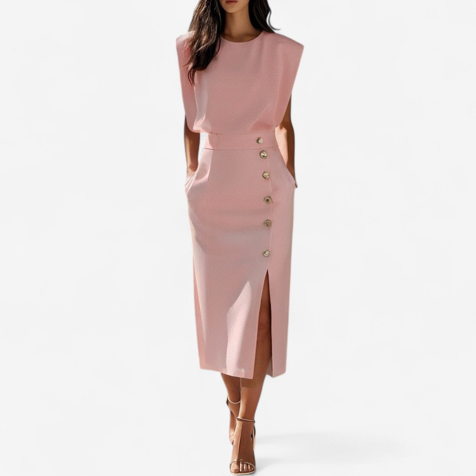 Stéphanie™ Chic strukturert jumpsuit