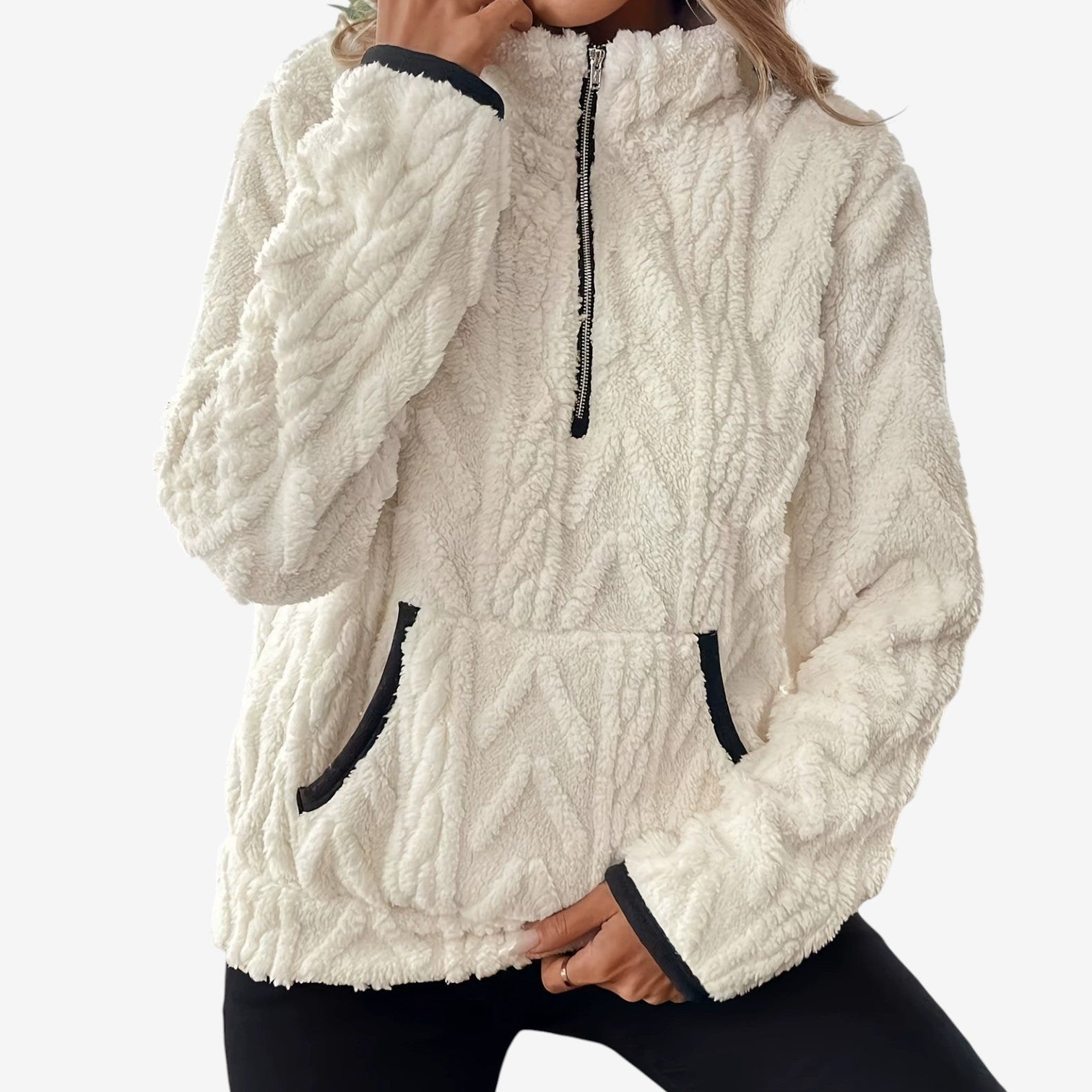 Annie™ Koselig med glidelås vest