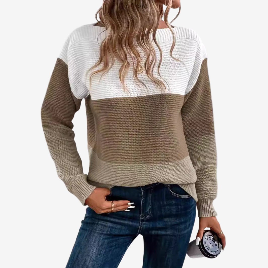 Clara™ Color block genser