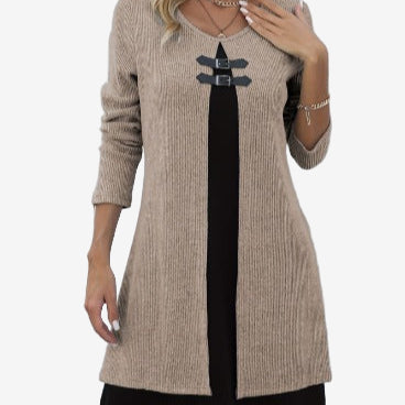 Elora™ Chic genserkjole med contrast