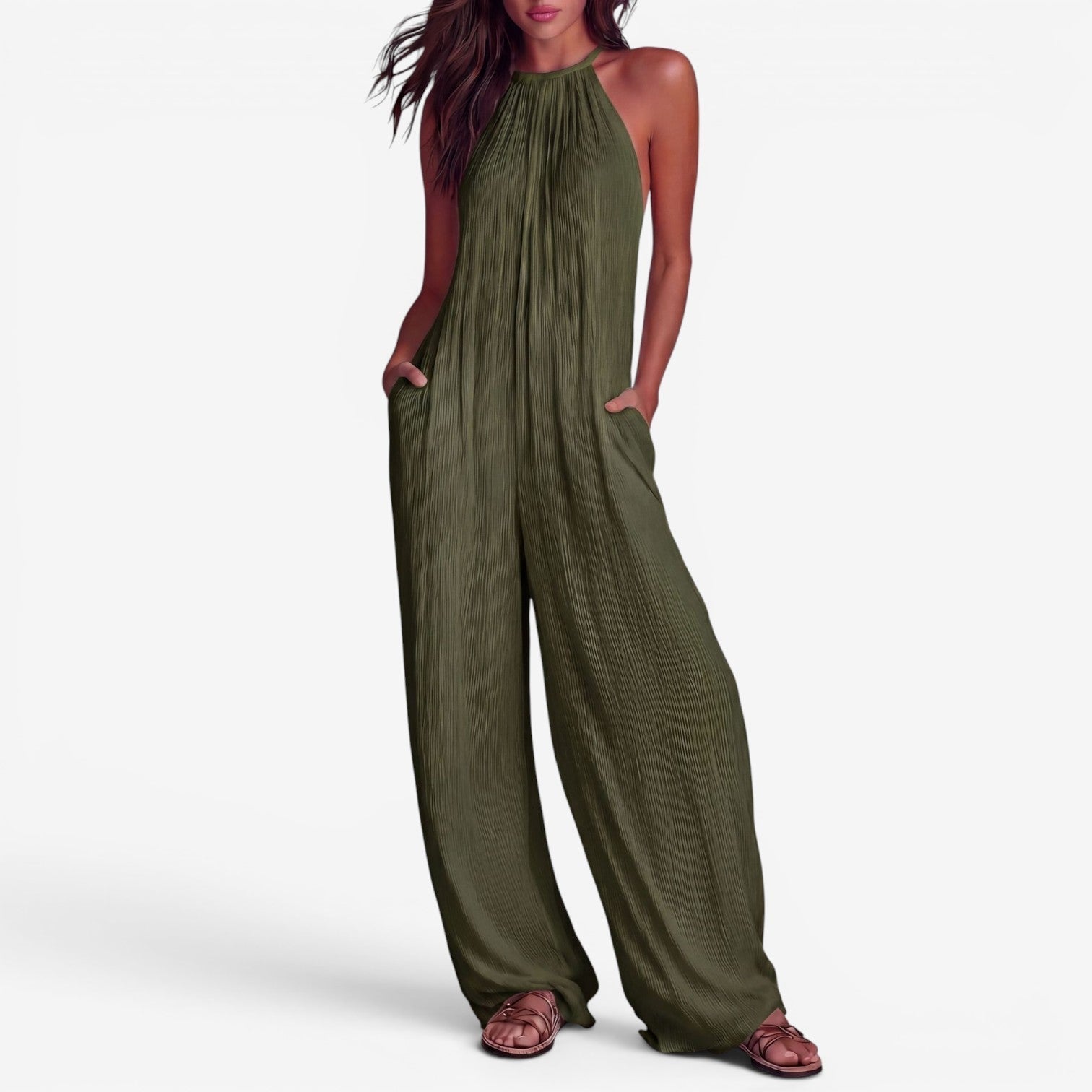 Tokyo™ Jumpsuit med vide ben