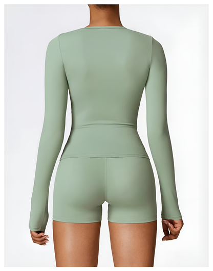 SOFY Long Sleeve Yoga Top™