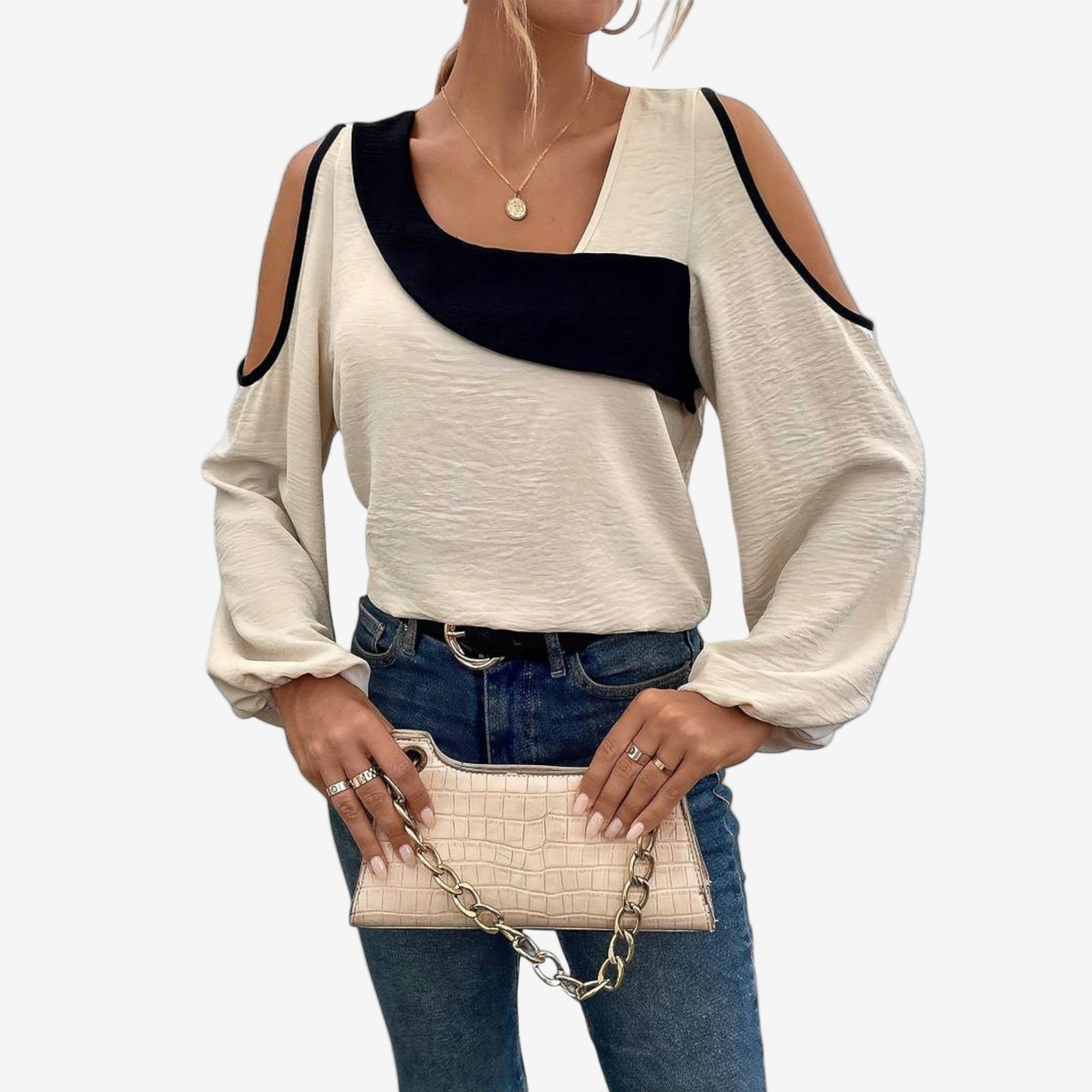 Scarlett™ Off-shoulder genser