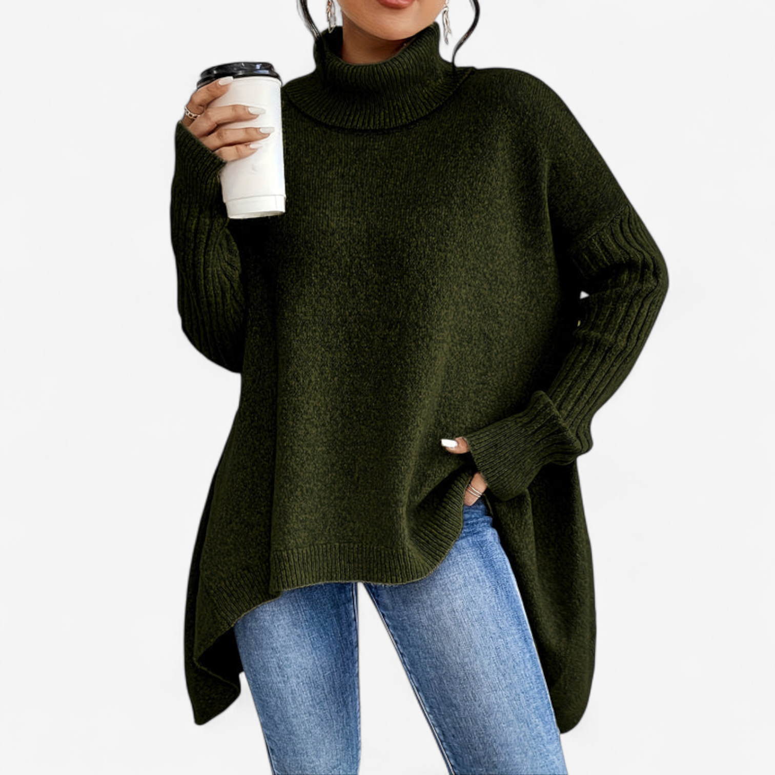 Frédérique™ Myk turtleneck genser