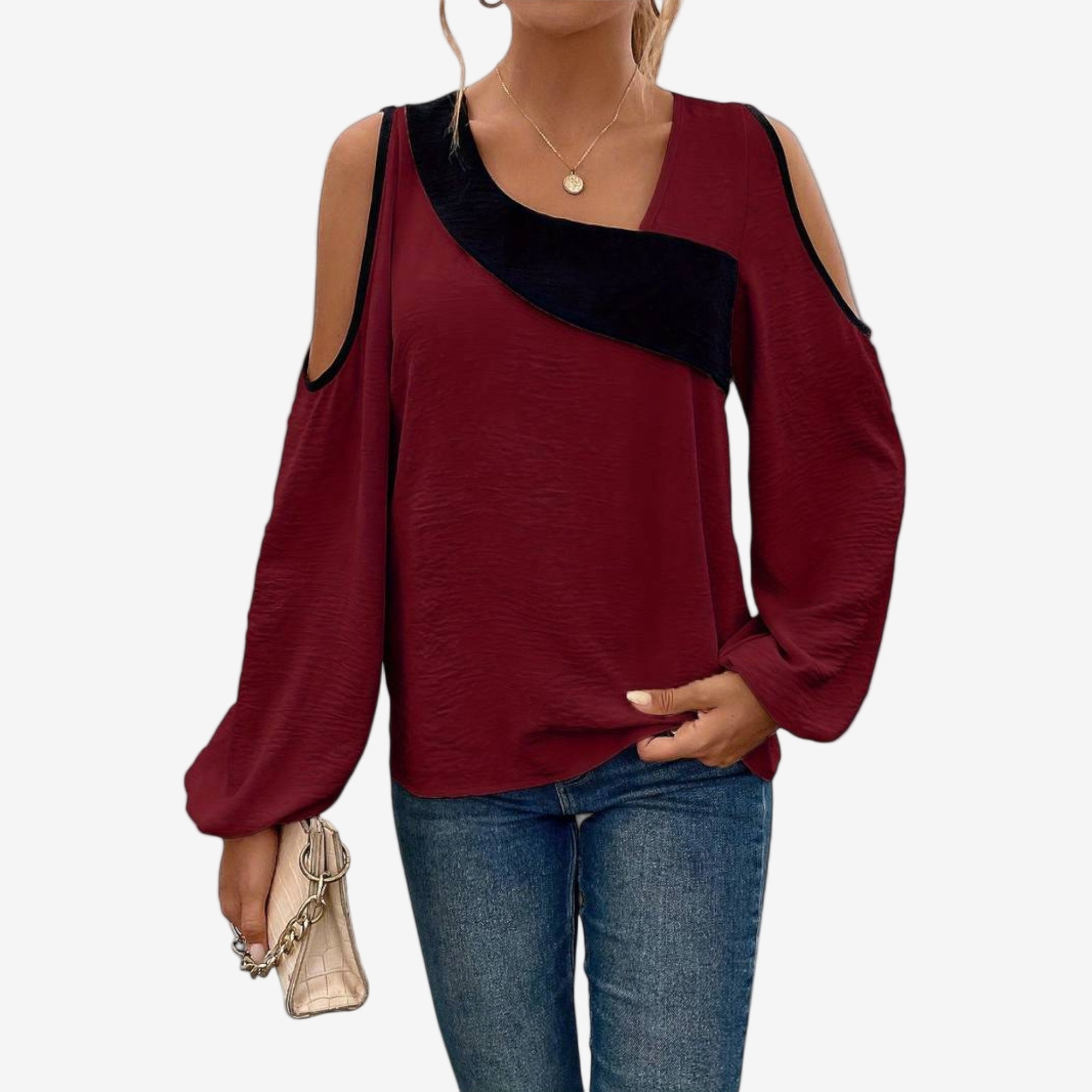 Scarlett™ Off-shoulder genser