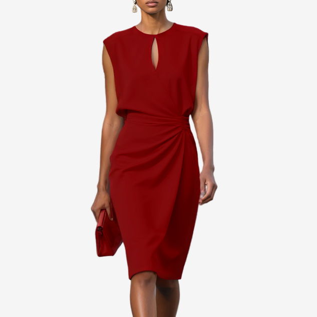 Izabela™ Elegant knotted kjole