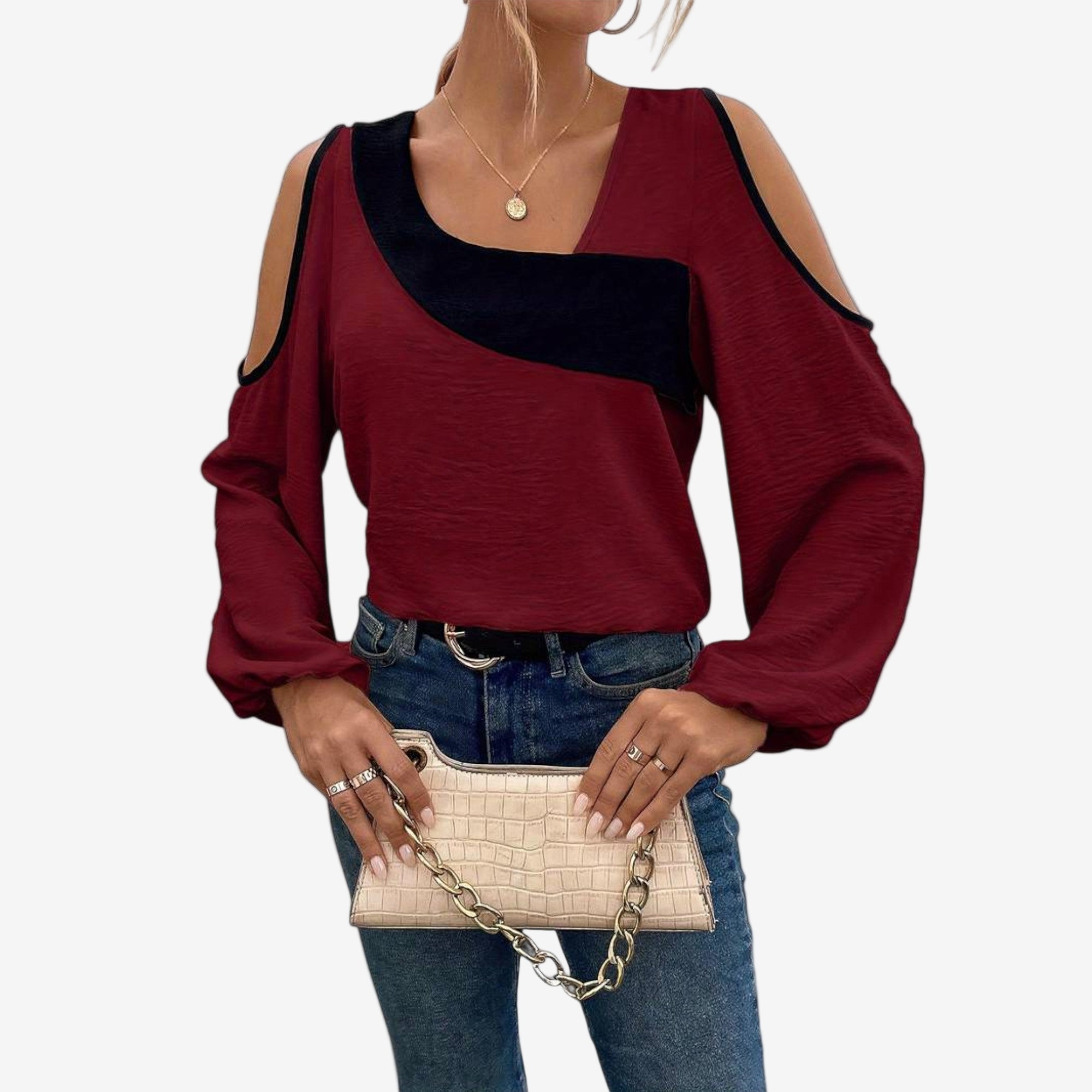 Scarlett™ Off-shoulder genser
