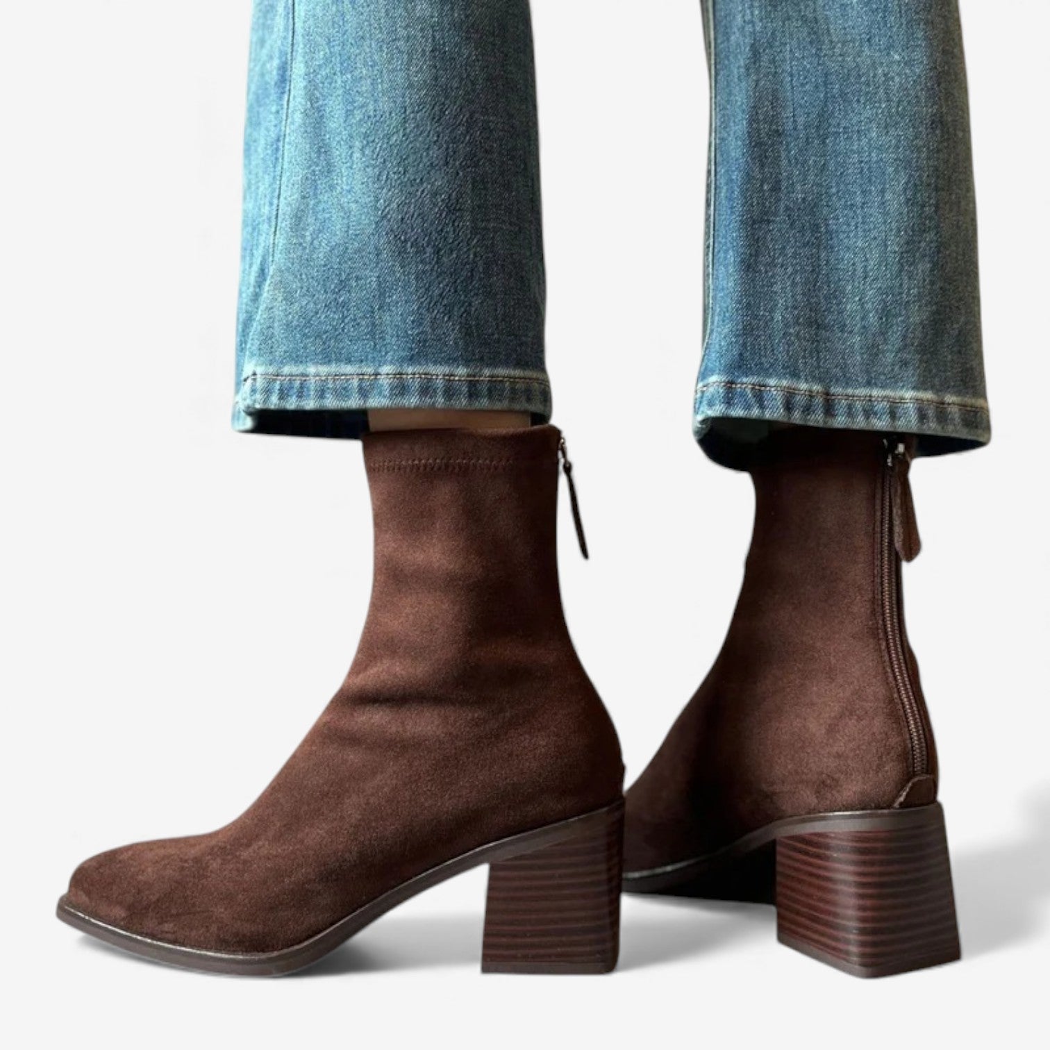 Fonseca™ Semsket ankle støvler