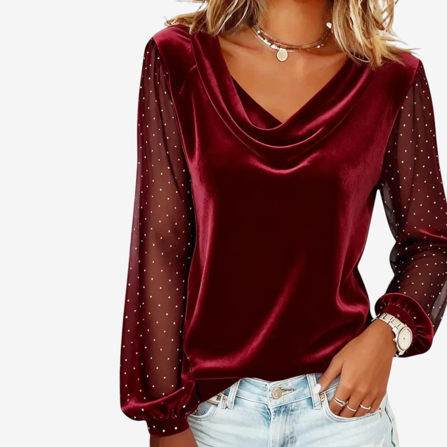 Floreani™ Elegant bluse