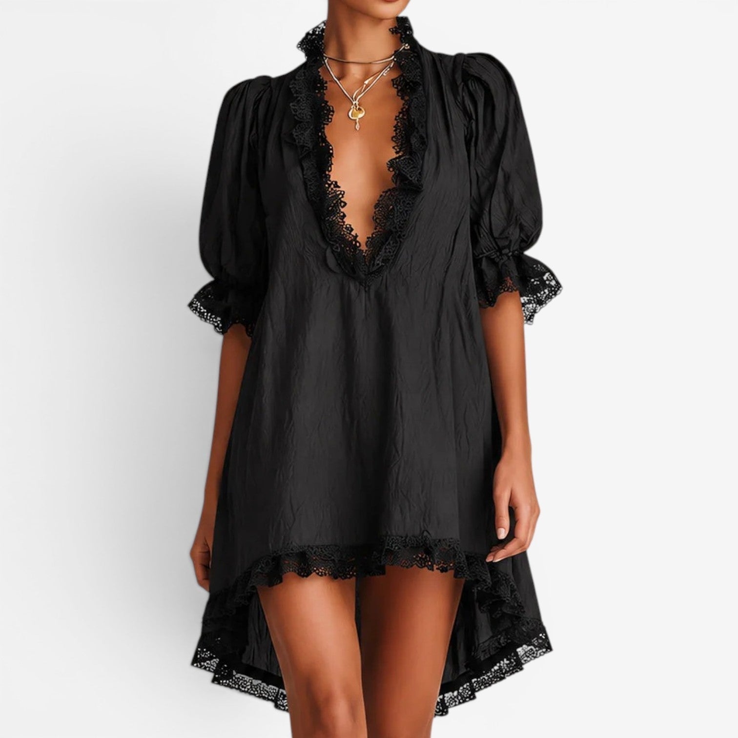 Ranaya™ Kort asymmetrisk kjole