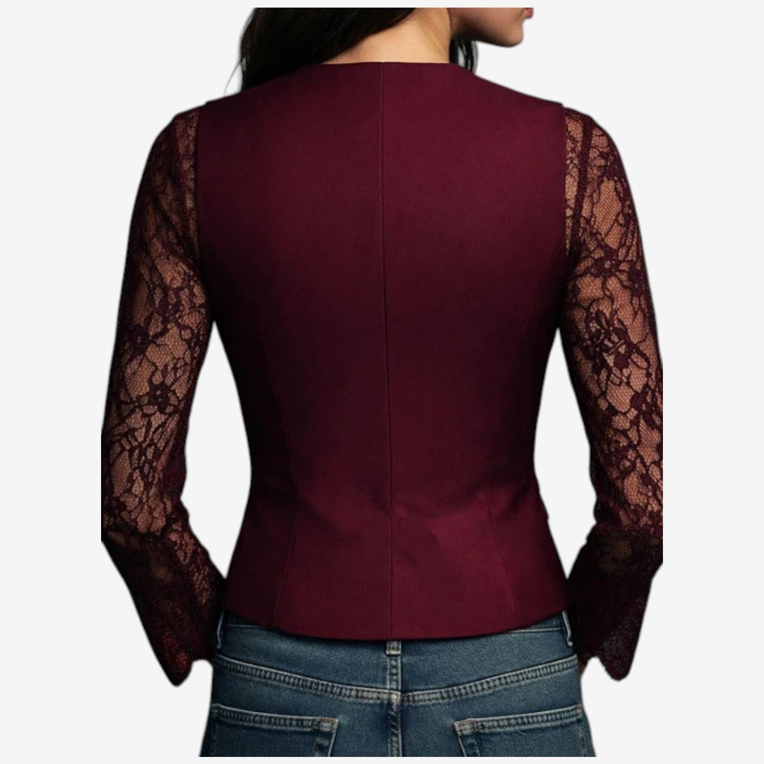 Arianna™ Luksuriøs bluse med vakker utringning